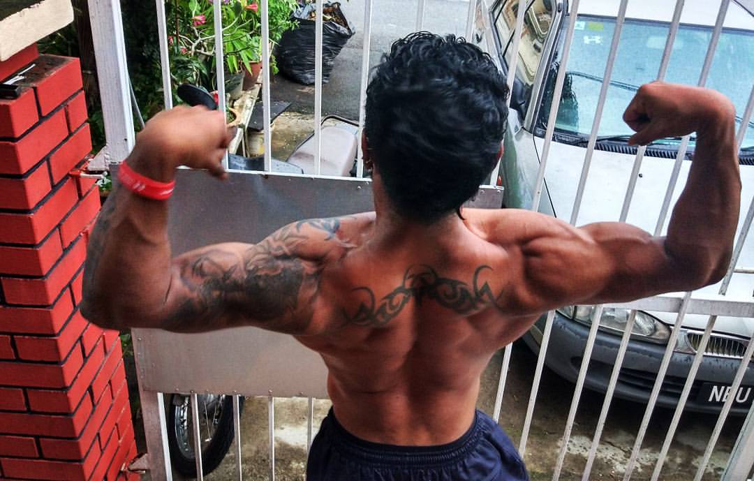 Facebook/Narresh Pramanathan His last cheat meal was "nasi goreng kambing, tambah kambing".